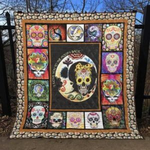 Skull Quilt Blanket Ver 68  Quilt